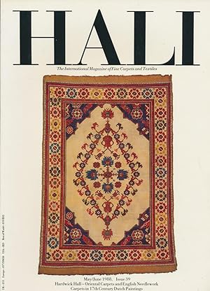 HALI: The International Magazine of Fine Carpets and Textiles, May / June 1988, Issue 39.