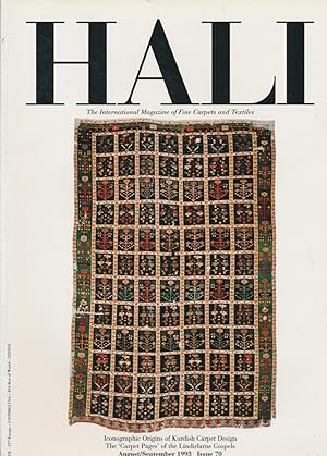HALI: The International Magazine of Fine Carpets and Textiles, August / September 1993, Issue 70.