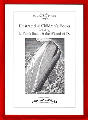 PBA Galleries (Pacific Book Auction Galleries) Sale 285 Catalogue for Thursday, May 13, 2004 / Il...