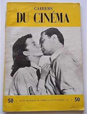 Cahiers Du Cinema Magazine #50 (August-September 1955) Revue Mensuelle Du Cinema