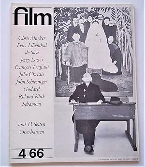 Film: Eine Deutsche Filmzeitschrift (#4 April 1966) German Film Magazine (Later Issues Entitled "...