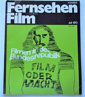 Fernsehen + Film (#7 Juli July 1970) Formerly "Film: Eine Deutsche Filmzeitschrift" German Film M...