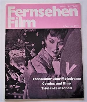 Fernsehen + Film (#2 Februar February 1971) Formerly "Film: Eine Deutsche Filmzeitschrift" German...