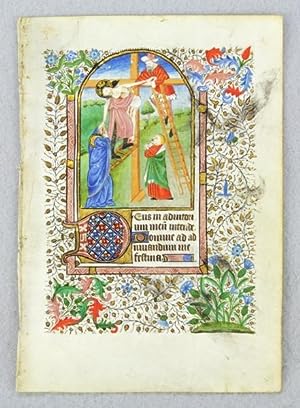 USE OF SAINTES. TEXT FROM THE HOURS OF THE CROSS
