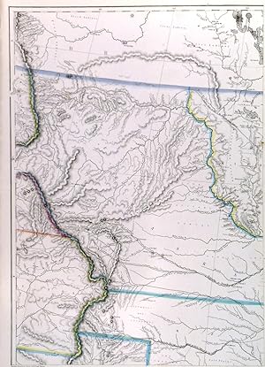 UNITED STATES OF NORTH AMERICA (EASTERN & CENTRAL). Eastern and Central States up to the Rocky ...
