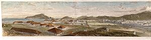 THE BRITISH NAVAL AND MILITARY STATION OF ADEN, NEAR THE ENTRANCE TO THE RED SEA. Superb panora...