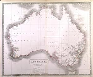 AUSTRALIA. Large map of Australia.