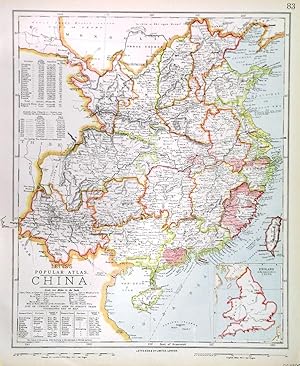 CHINA. Map of China.