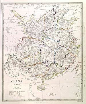 CHINA. The Interior chiefly from Du Halde and the Jesuits and the sea coast from modern authori...