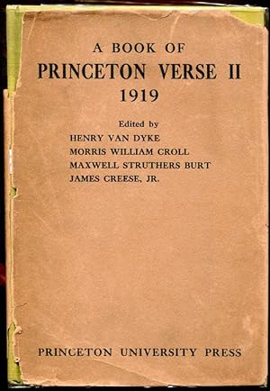 A Book of Princeton Verse II (Fitzgerald's First Appearance in Book Form)