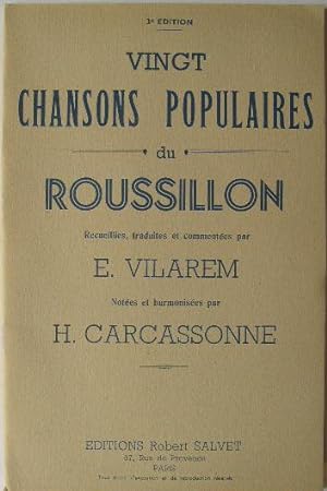 Vingt chansons populaires du Roussillon.