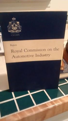 ROYAL COMMISSION ON THE AUTOMOTIVE INDUSTRY