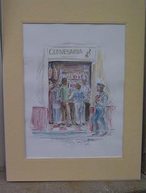 Original Artwork Entitled "Cervesaria"