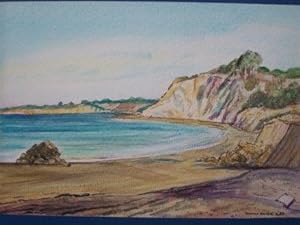 Original Artwork Entitled "Beach in Rota, Spain"