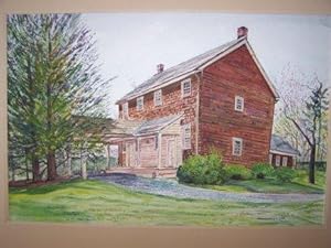 Original Artwork Entitled "Farmhouse, Bethpage Park, NY"