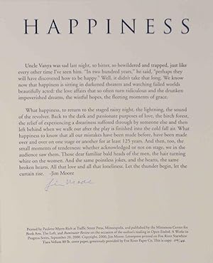 Happiness (Signed Broadside)