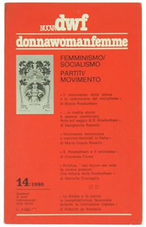 Nuova DWF - DonnaWomanFemme n. 14/1980. Quaderni di studi internazionali sulla donna. FEMMINISMO/...