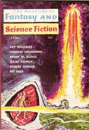 The Magazine of Fantasy and Science Fiction April 1962, Gifts of the Gods, Garvey's Ghost, The La...