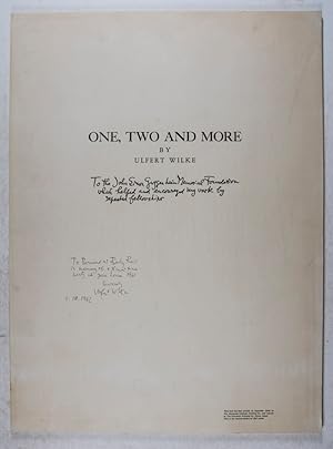 One, Two And More [SIGNED & INSCRIBED BY ARTIST]