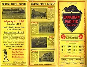 CANADIAN PACIFIC RAILWAY (MAY 30TH, 1915)