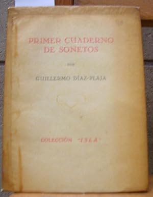 PRIMER CUADERNO DE SONETOS