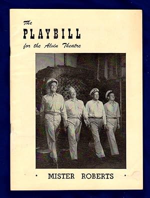 Playbill: Mister Roberts ( Henry Fonda) At the Alvin Theatre / Week of Monday, September 5, 1949