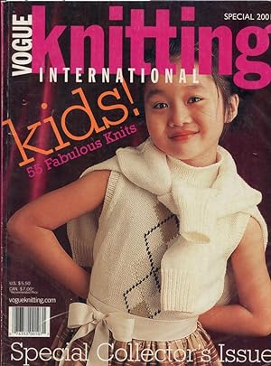 VOGUE KNITTING INTERNATIONAL : Kids! : SPECIAL COLLECTOR'S ISSUE, 2001