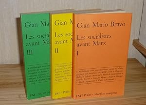 Les socialistes avant Marx. FM.Petite collection Maspéro. François Maspéro. Paris. 1979.