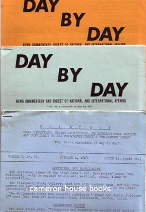 Day by Day. News Commentary, Digest of National and International Affairs and Supplement to the F...