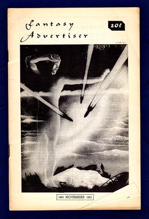 Fantasy Advertiser / November, 1951 / Morris Scott Dollens cover. Vintage science fiction and fan...