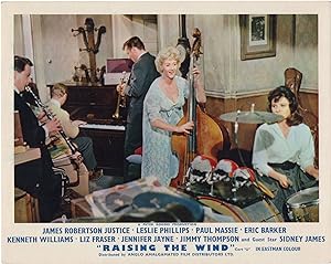 Raising the Wind [Roommates] (Two original British front-of-house cards from the 1961 film)