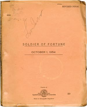 Soldier of Fortune (Original screenplay for the 1955 film)