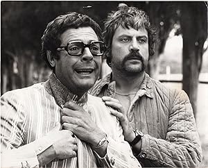 Dirty Weekend (Two original photographs of Oliver Reed and Marcello Mastroianni from the 1973 film)