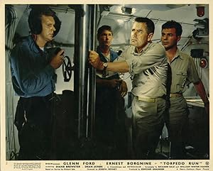 Torpedo Run (Collection of 8 British front-of-house cards from the 1958 film)