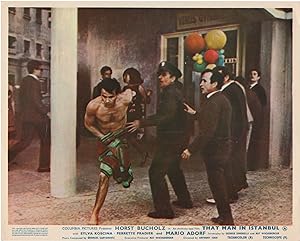 That Man in Instanbul (Collection of 8 front-of-house cards from the 1965 UK film)