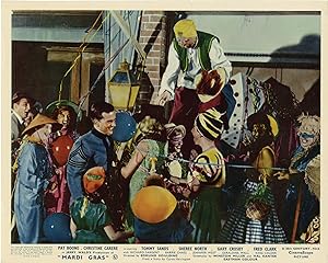 Mardi Gras (Collection of 8 British front-of-house cards from the 1958 film)