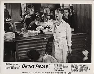 On the Fiddle [Operation Snafu] (Original British front-of-house card from the 1961 film)