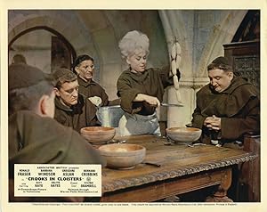Crooks in Cloisters (Collection of 8 British front-of-house cards from the 1964 film)