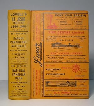 L'Annuaire de l'île Jésus de Lovell 1960-1961. Volume 2. Lovell's Île Jésus Directory
