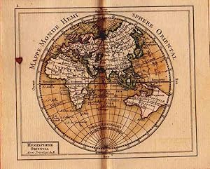 Atlas Geographique contenant la Mappemonde et les quartes parties, avec les differents Etats d'Eu...