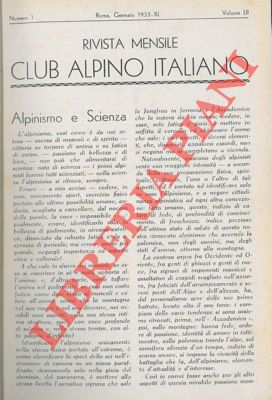 Club Alpino Italiano. Rivista mensile.
