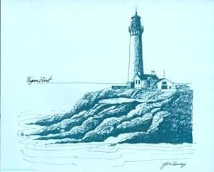 A Selection of California Lighthouse Drawings: from Discovering the California Coast, A Sunset Pi...