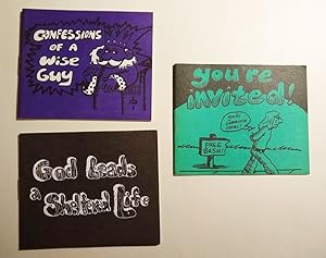 Three Jesus People Comics: You're Invited; Confessions Of A Wise Guy; God Leads A Sheltered Life