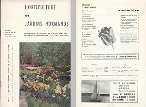 HORTICULTURE ET JARDINS NORMANDS. Bulletin Trimestriel de la Société Centrale d'Horticulture de l...