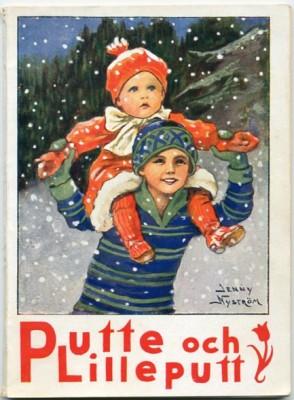 Putte och Lilleputt. Småbarnens julklapp. Sagor av Elsa Grönhagen-Thorburn, Bell P:son Gill, Lisb...