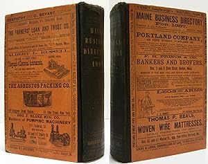 THE MAINE BUSINESS DIRECTORY FOR 1887 Index to Mercantile, Manufacturing & Professional Interests