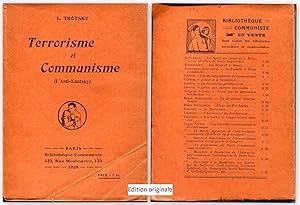 TERRORISME ET COMMUNISME (L'ANTI KAUTSKY)