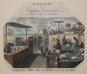 [Print] "Pleadings at the Bar" or Popular Education -- a Farce, Performed every Sessions. Dramati...