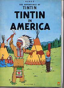 TINTIN IN AMERICA(THE ADVENTURES OF TINTIN)