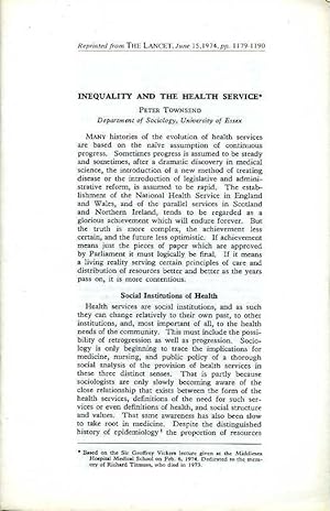 Inequality and the Health Service (reprinted from The Lancet)